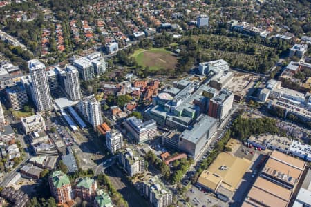 Aerial Image of ROYAL NORTH SHORE HOSPITAL