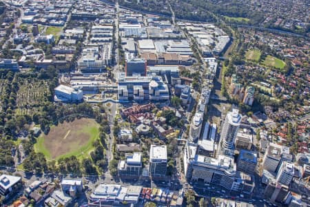 Aerial Image of ROYAL NORTH SHORE HOSPITAL