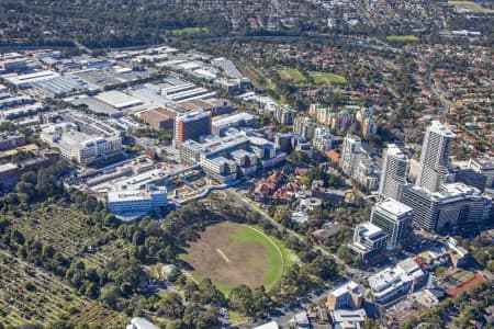 Aerial Image of ROYAL NORTH SHORE HOSPITAL