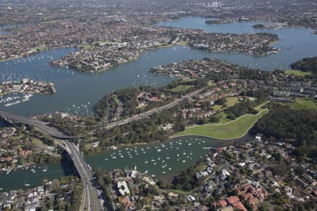 Aerial Image of HUNTERS HILL