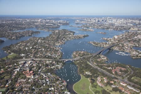 Aerial Image of HUNTERS HILL
