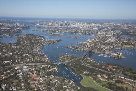 Aerial Image of HUNTERS HILL
