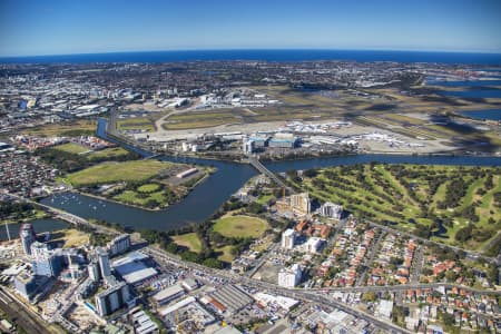 Aerial Image of WOLLI CREEK