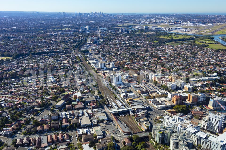 Aerial Image of Princes Hwy, Arncliffe