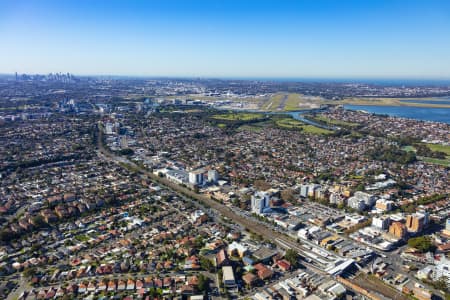 Aerial Image of PRINCES HWY, ARNCLIFFE