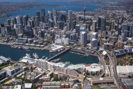 Aerial Image of DARLING HARBOUR TO CBD