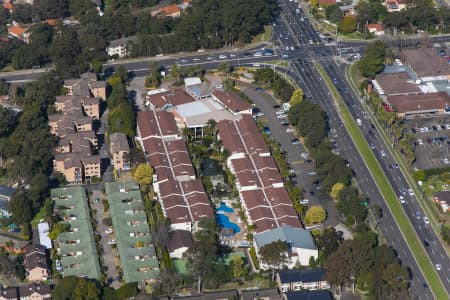 Aerial Image of MACQUARIE PARK AND NORTH RYDE