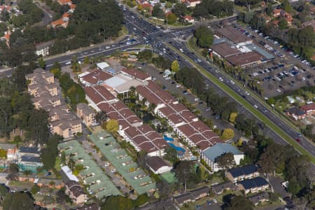 Aerial Image of MACQUARIE PARK AND NORTH RYDE