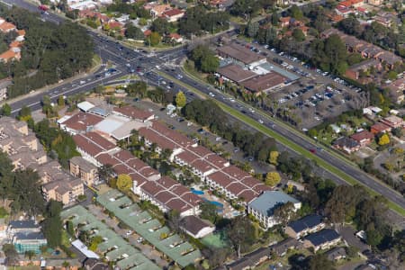 Aerial Image of MACQUARIE PARK AND NORTH RYDE