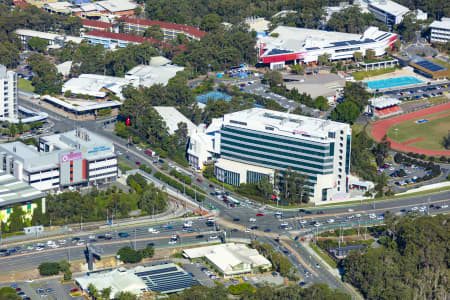 Aerial Image of GOLD COAST UNIVERSITY HOSPITAL