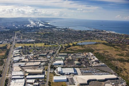 Aerial Image of PORT KEMBLA