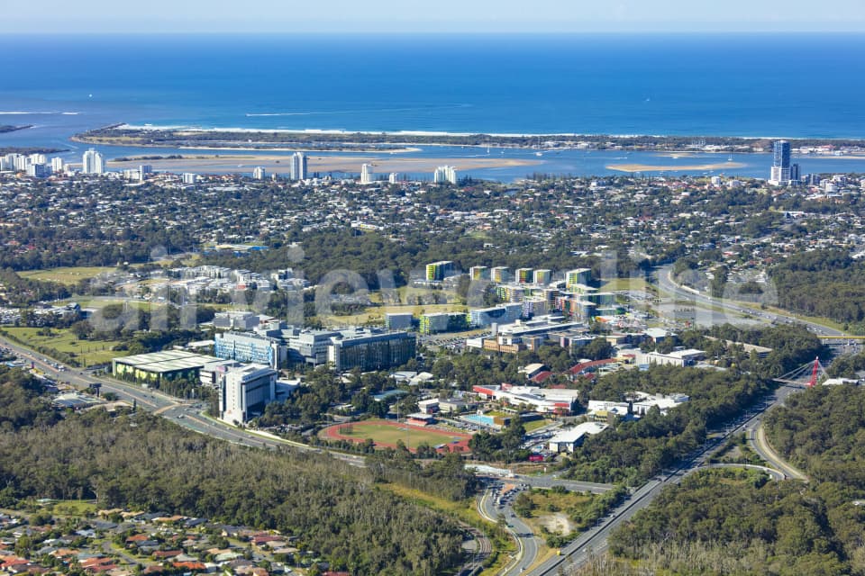Aerial Image of Griffith University, Gold Coast Campus