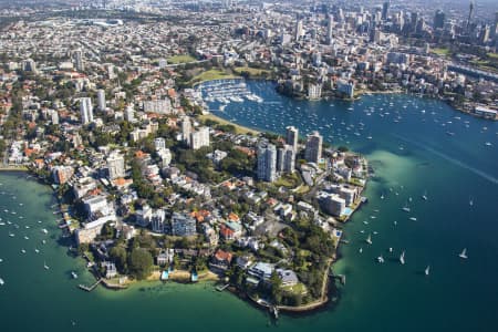 Aerial Image of DARLING POINT