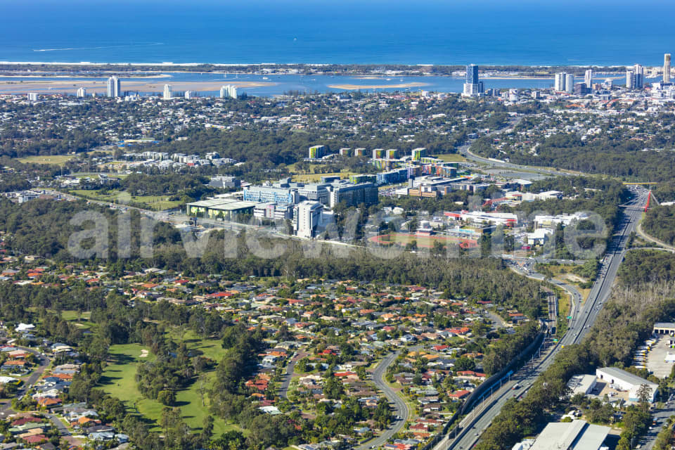 Aerial Image of Griffith University, Gold Coast Campus