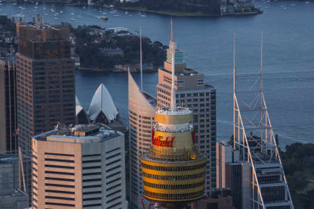 Aerial Image of SYDNEY DUSK