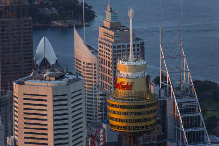 Aerial Image of SYDNEY DUSK