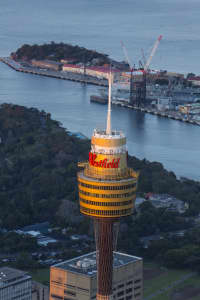 Aerial Image of SYDNEY DUSK