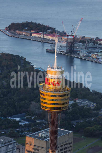 Aerial Image of Sydney Dusk