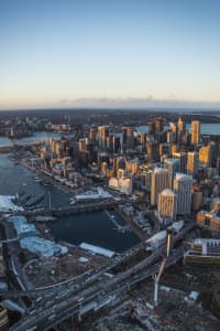 Aerial Image of SYDNEY DUSK