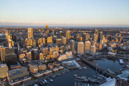 Aerial Image of SYDNEY DUSK