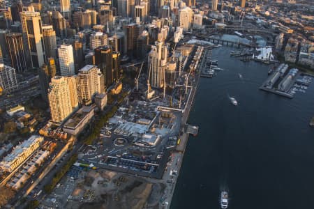 Aerial Image of SYDNEY DUSK
