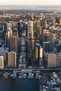 Aerial Image of SYDNEY DUSK