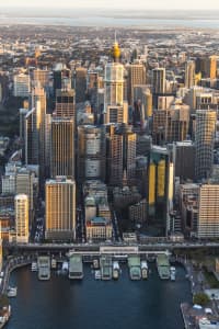 Aerial Image of SYDNEY DUSK