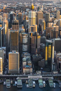 Aerial Image of SYDNEY DUSK