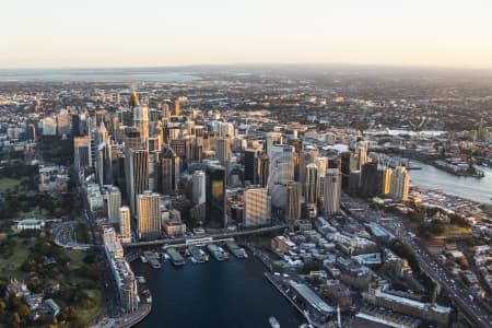 Aerial Image of SYDNEY DUSK