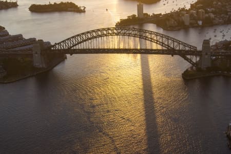 Aerial Image of SYDNEY DUSK