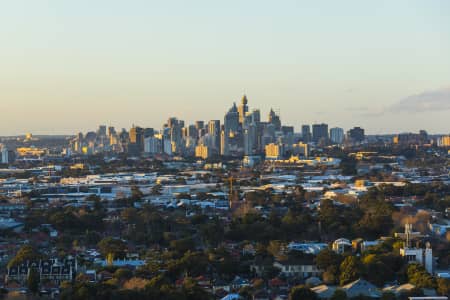 Aerial Image of SYDNEY DUSK