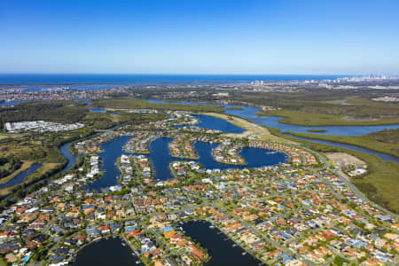 Aerial Image of CALMWATER SHORES