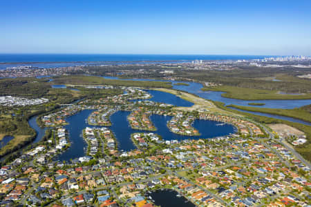 Aerial Image of CALMWATER SHORES