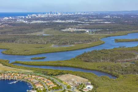 Aerial Image of CALMWATER SHORES