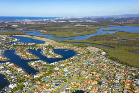 Aerial Image of CALMWATER SHORES