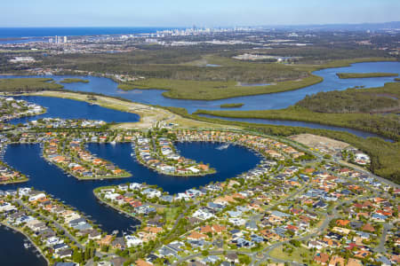 Aerial Image of CALMWATER SHORES