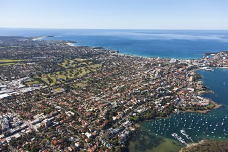 Aerial Image of SYDNEY ROAD, BALGOWLAH