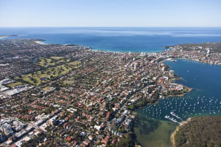 Aerial Image of SYDNEY ROAD, BALGOWLAH