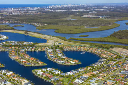 Aerial Image of CALMWATER SHORES