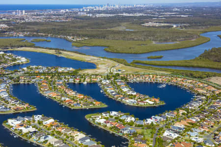 Aerial Image of MARINA QUAYS HELENSVALE