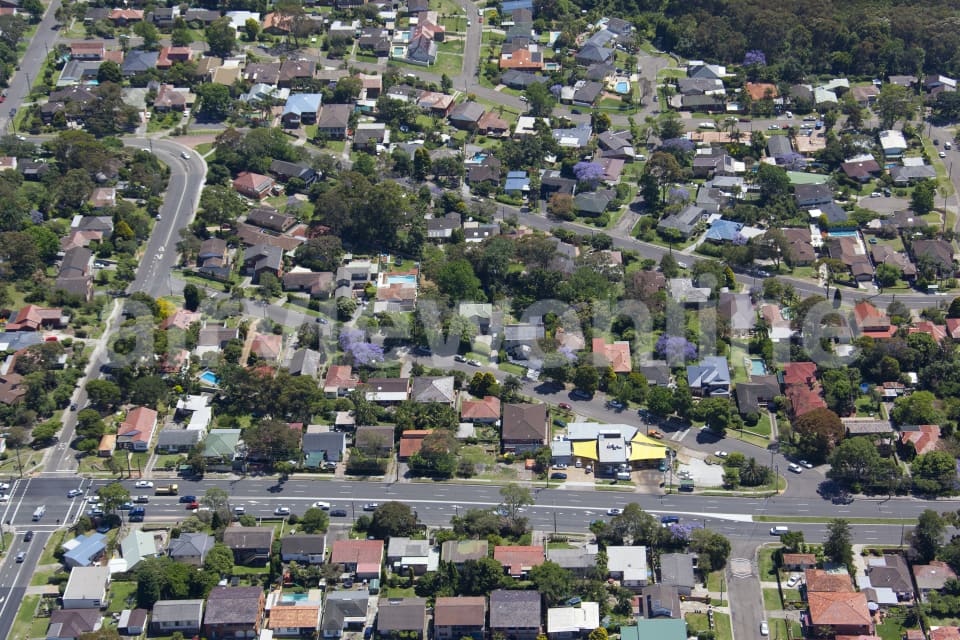 Aerial Image of Warringah Road, Beacon Hill