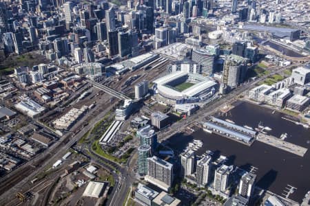 Aerial Image of DOCKLANDS MELBOURNE