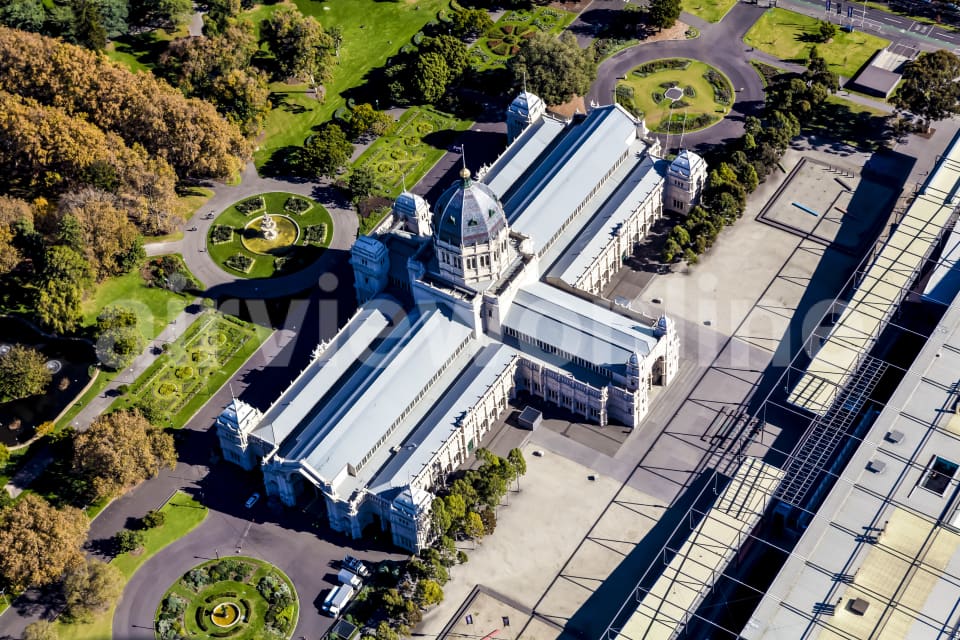 Aerial Image of Royal Exhibition Buildings