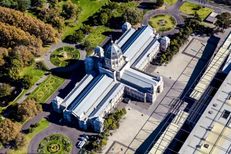 Aerial Image of ROYAL EXHIBITION BUILDINGS