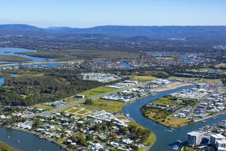 Aerial Image of MARINA QUAYS HOPE ISLAND