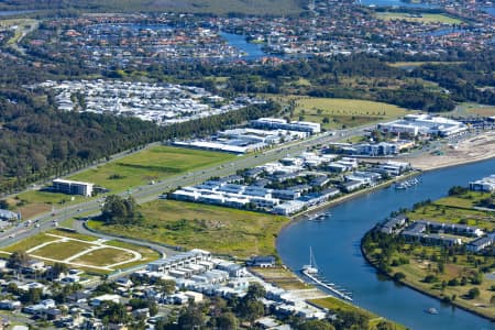 Aerial Image of MARINA QUAYS HOPE ISLAND