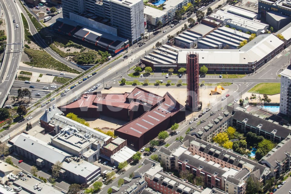 Aerial Image of Australian Centre For Contemporary Art