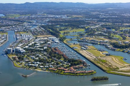 Aerial Image of MARINA QUAYS HOPE ISLAND