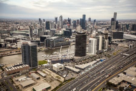 Aerial Image of DOCKLANDS MELBOURNE