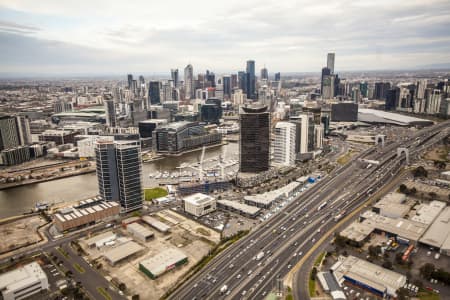 Aerial Image of DOCKLANDS MELBOURNE